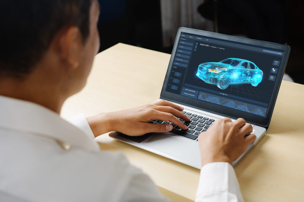 automotive marketing team member